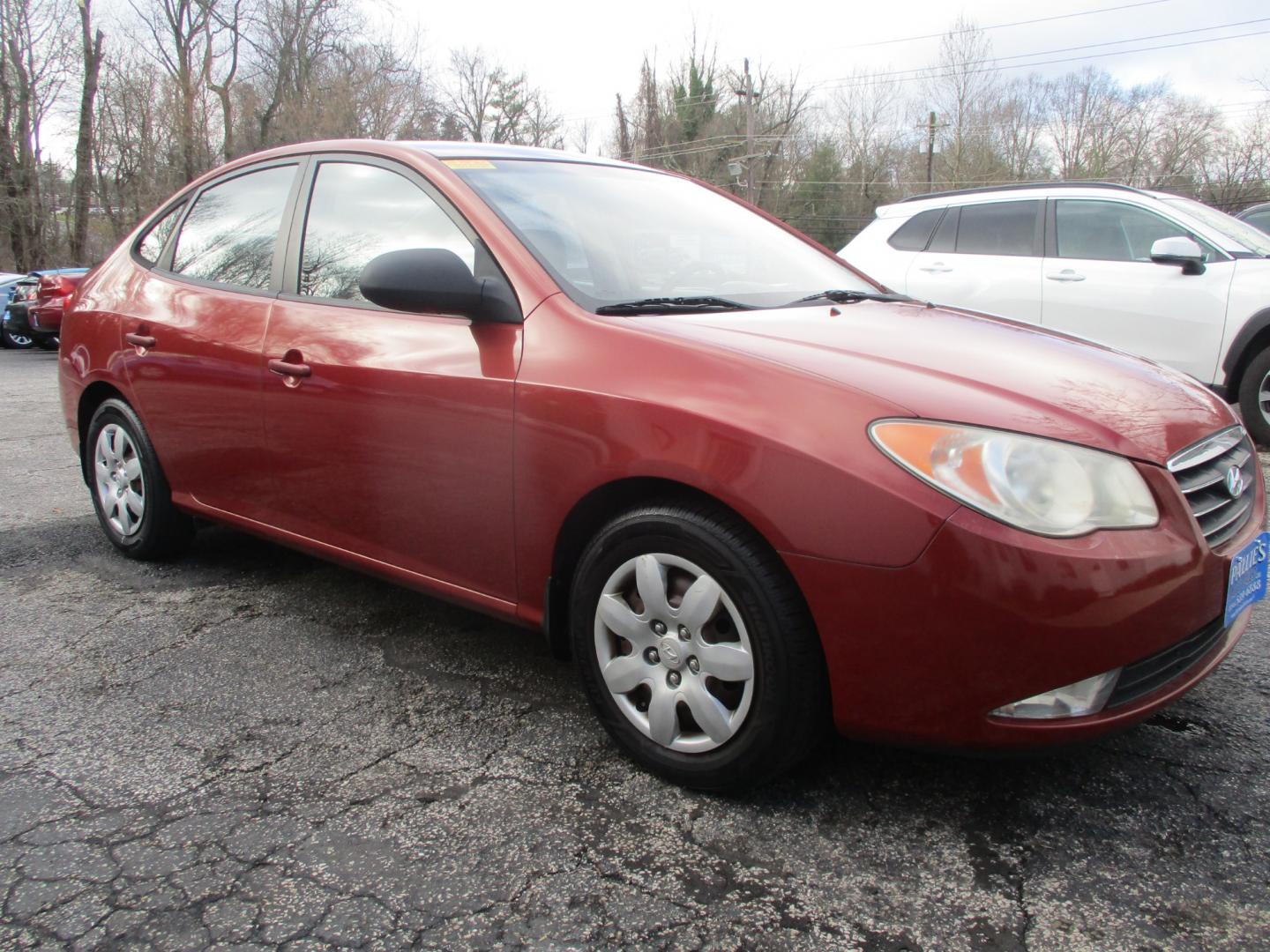 2008 RED Hyundai Elantra (KMHDU46D28U) , AUTOMATIC transmission, located at 540a Delsea Drive, Sewell, NJ, 08080, (856) 589-6888, 39.752560, -75.111206 - Photo#9